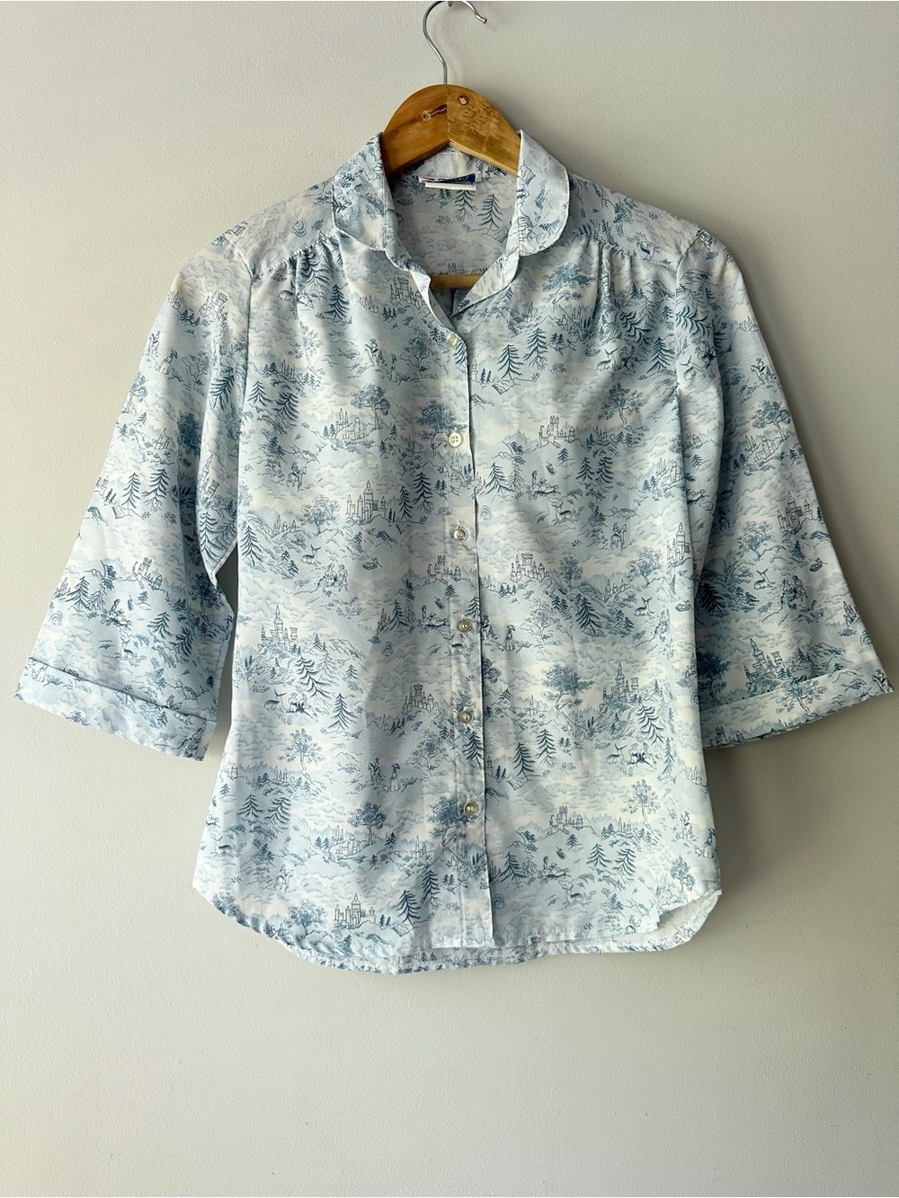 College Town Button Down Blouse